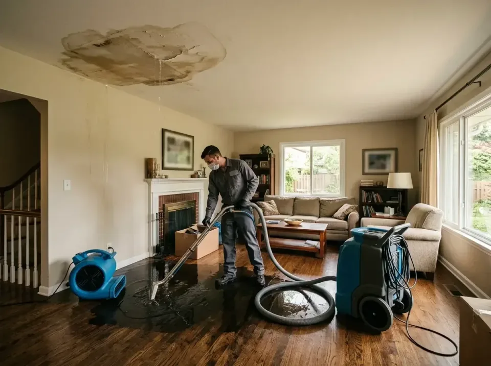 attic-pipe-burst-ceiling-drip-008 — frequently asked questions, Water Damage Restoration & Carpet Care in Coraopolis, PA